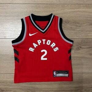 Nike Kids Red Raptors Leonard 2 Jersey